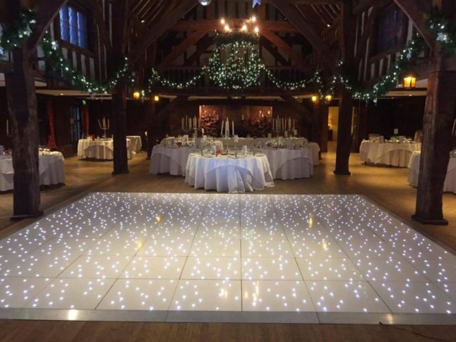 Manchester White Starlight Dance Floor