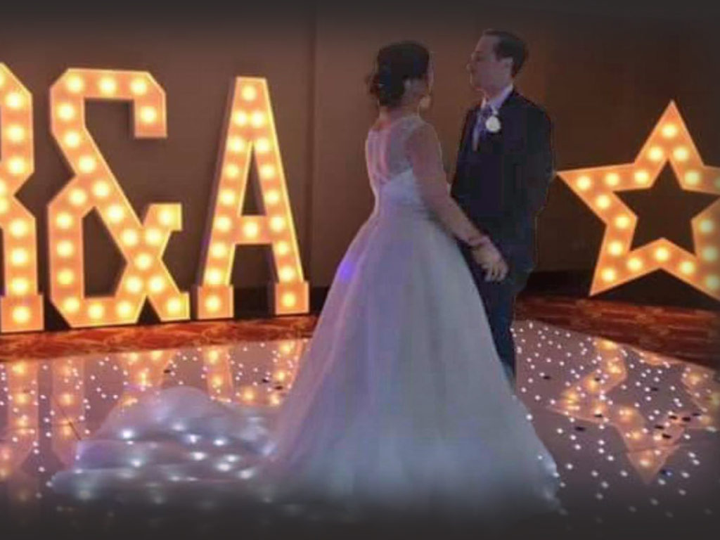 Worsley Marriott Hotel Manchester Wedding DJ Venue Lighting