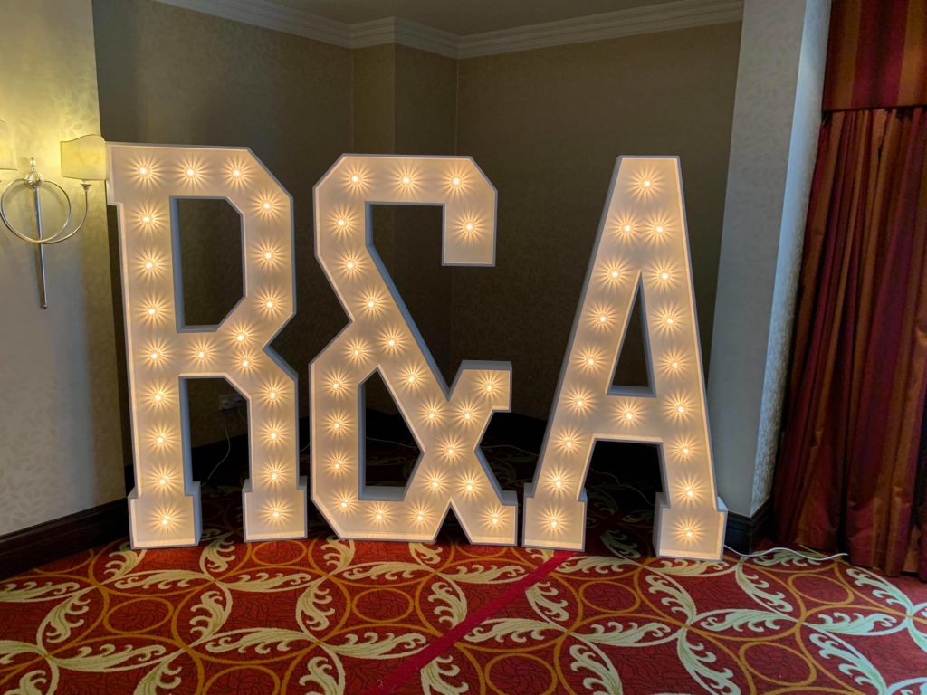 Worsley Marriott Hotel Manchester Wedding DJ Venue Lighting